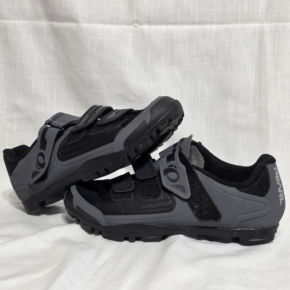 Pearl Izumi Cycling Shoes EU 40 Black Gray SPD 2-Bolt Mountain Bike